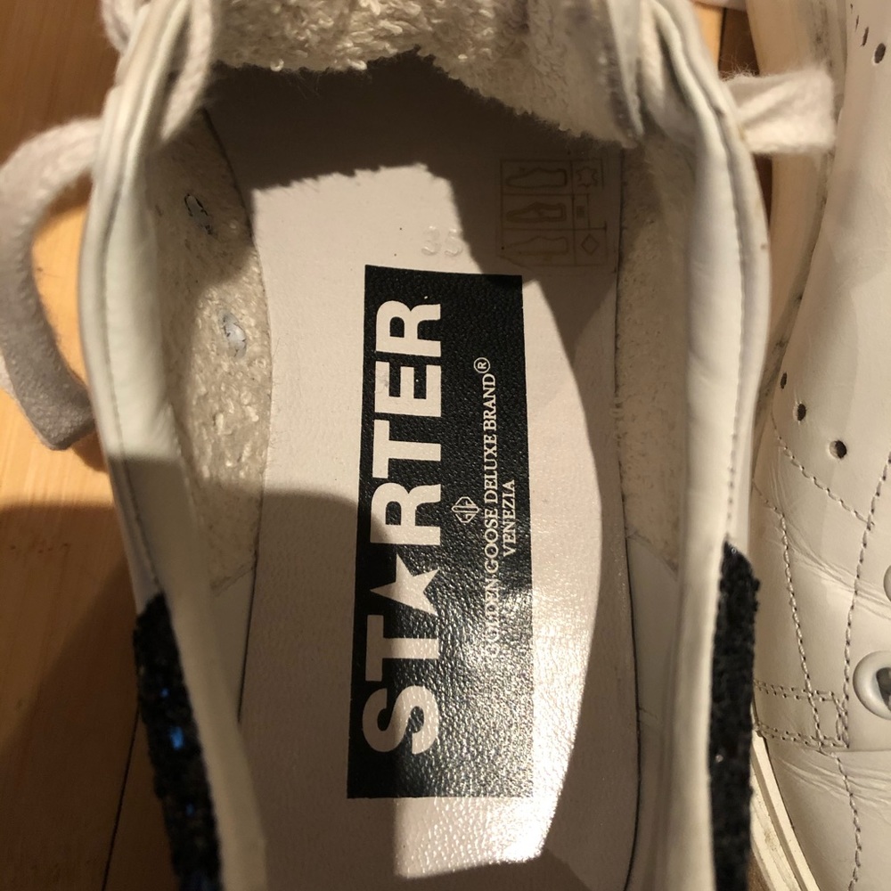 Golden Goose “Starter” Low Top Sneakers Size 35 - Picture 7 of 8